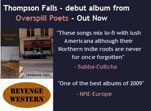 Thompson Falls - debut album from Overspill Poets - out now